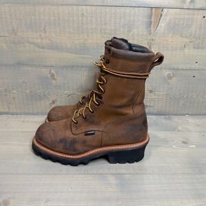 Red Wing 620 LoggerMax Men's 9-inch Waterproof Soft Toe Leather Boots Men's 9